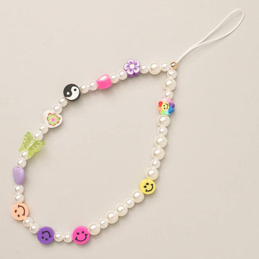 Y2K Inspired Flower Phone Chain